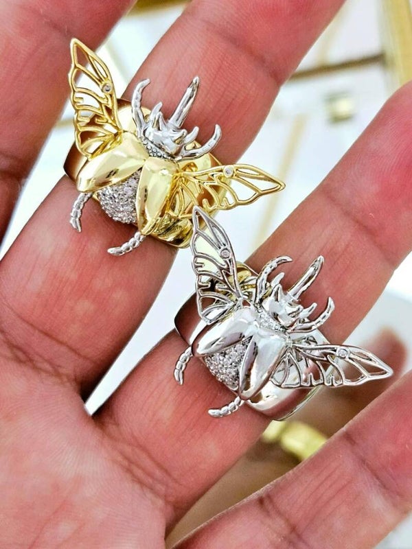 Anillo escarabajo