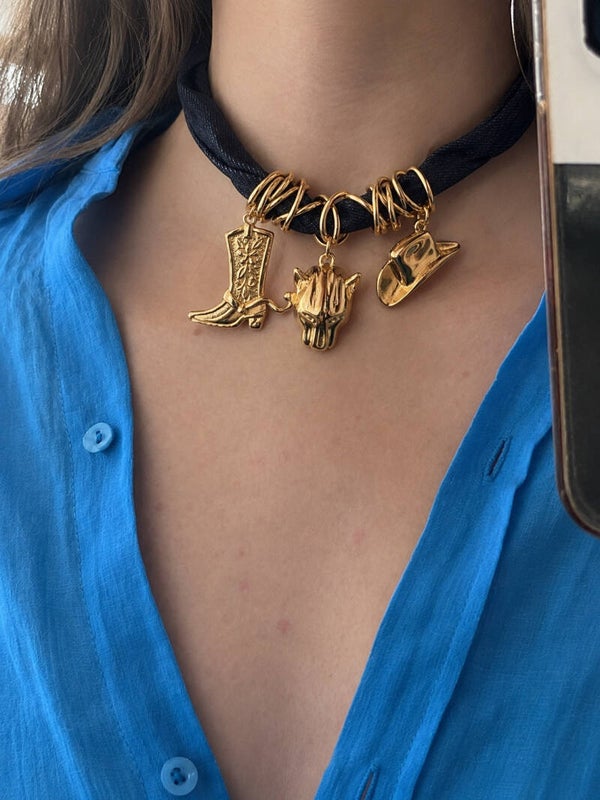 Collar mezclilla puma