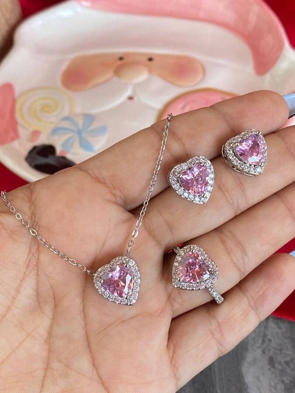 Set Reyna rosa