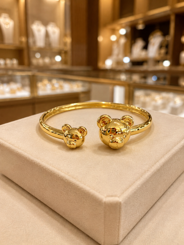 Brazalete oso dorado