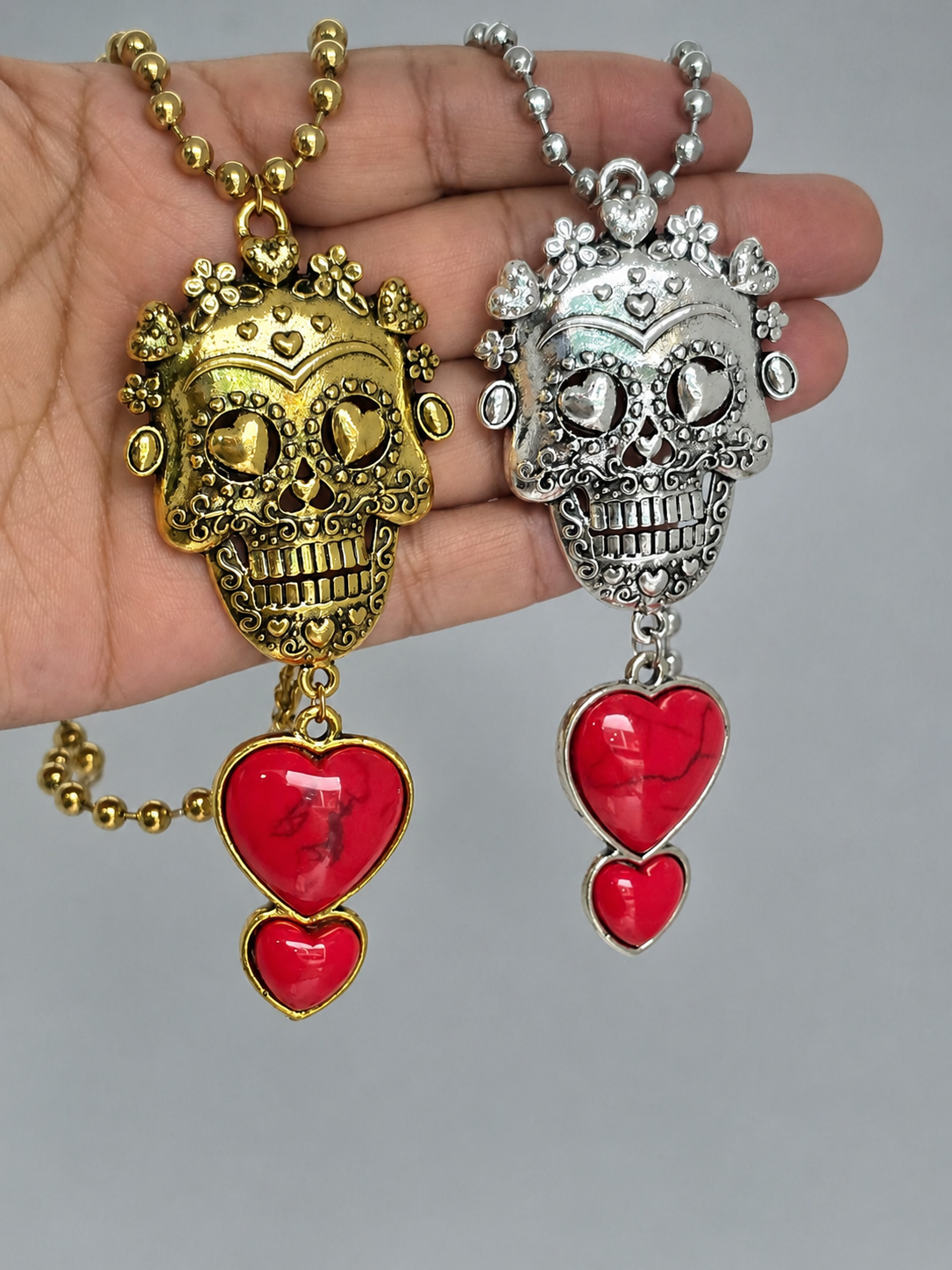 Collar catrina dorado