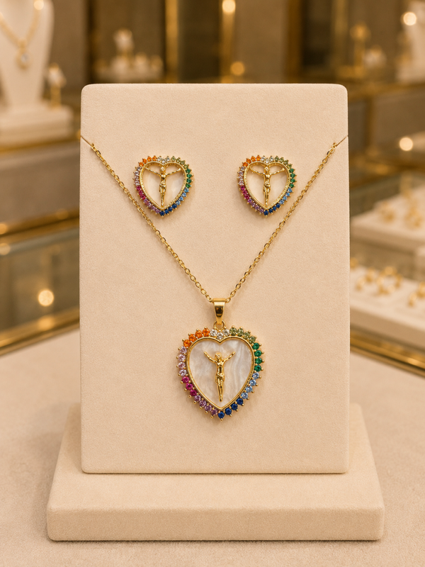 Set Cristo corazón