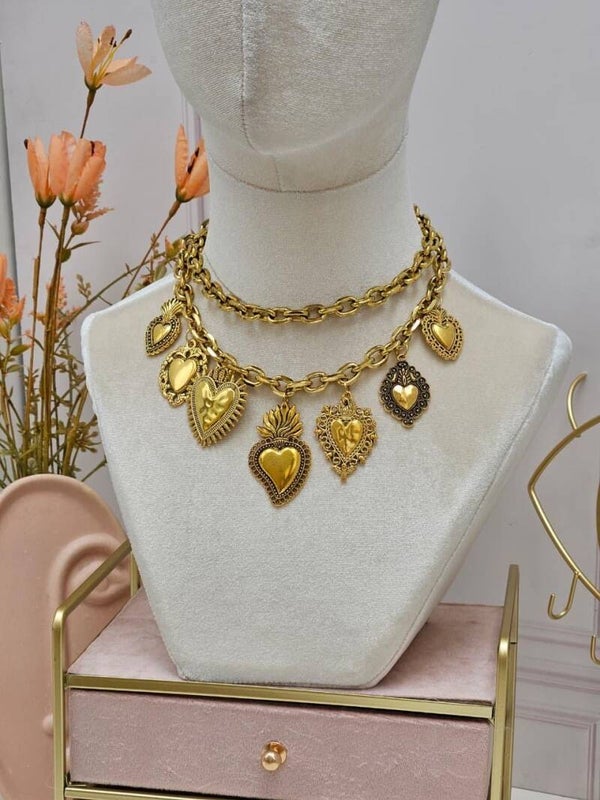 Collar milagros antiguo