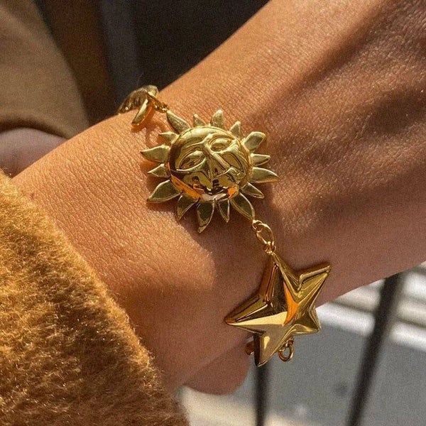 Pulsera sol y luna