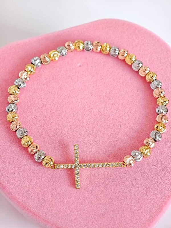 Pulsera cruz Florentino