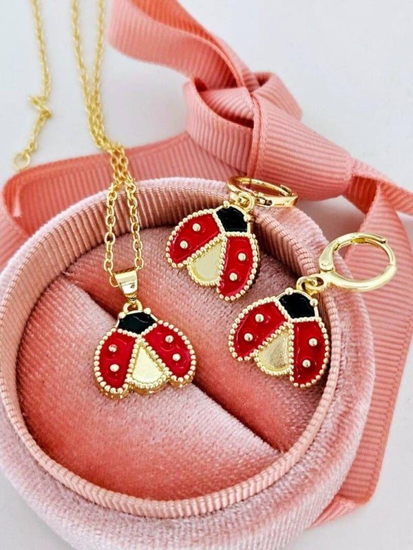 Set catarinas rojos
