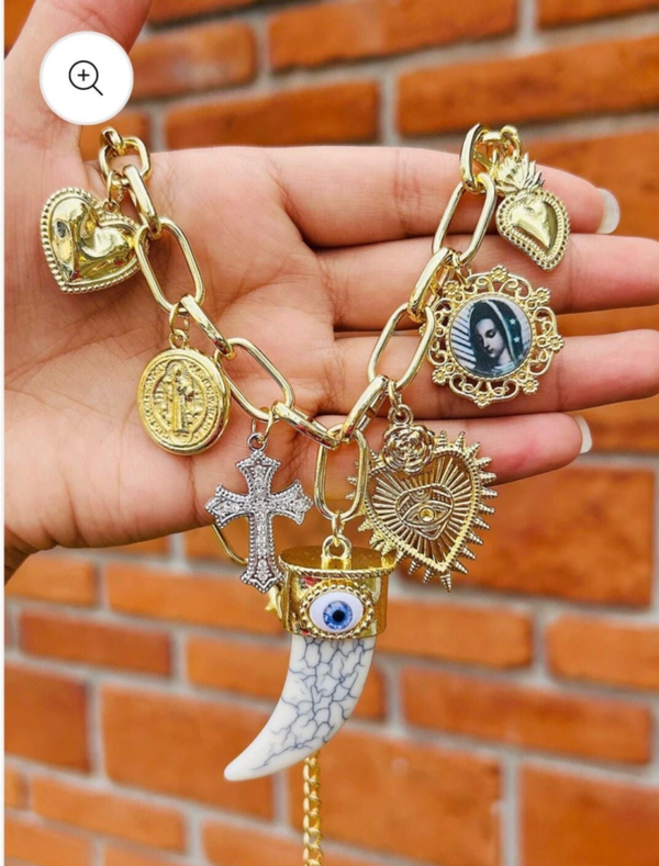 Collar ojo turco religioso