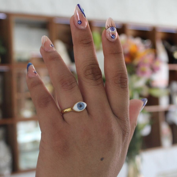 ANILLO OJO TURCO REAL