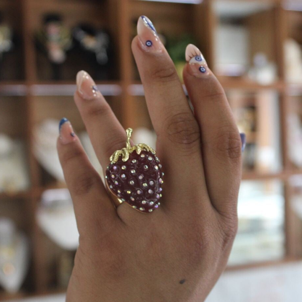 ANILLO FRESA REAL