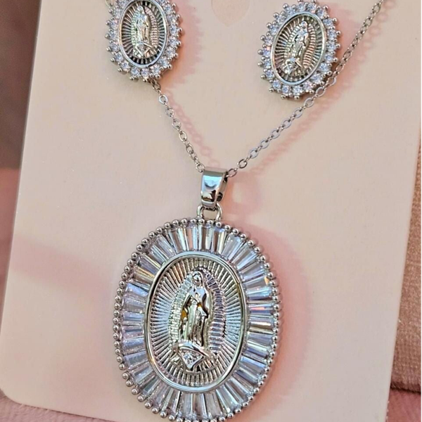 Set virgen plateado