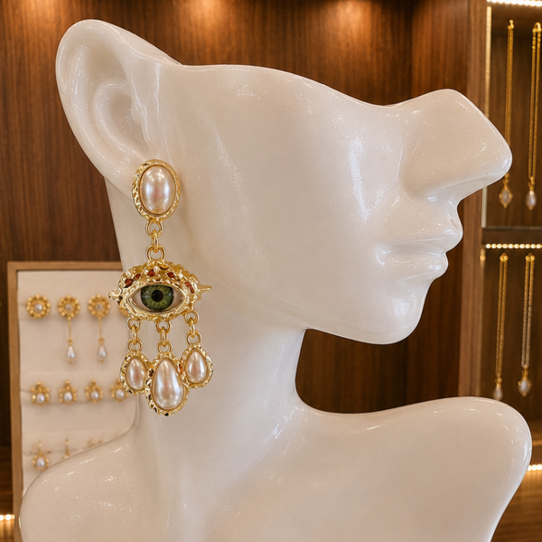 Arete ojo turco