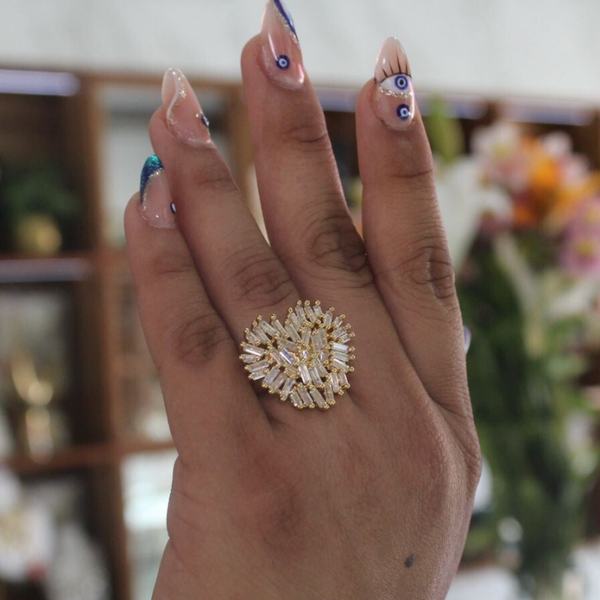 ANILLO CORAZON DIAMANTE