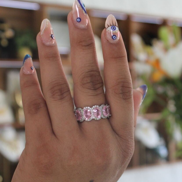 ANILLO REYNA ROSA
