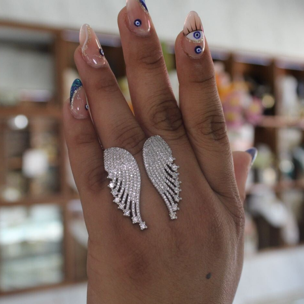 ANILLO ALAS PLATA