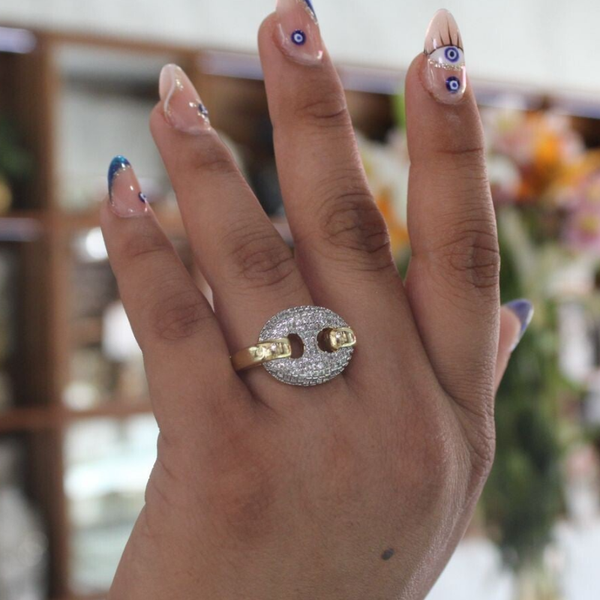 ANILLO HERMES DORADO