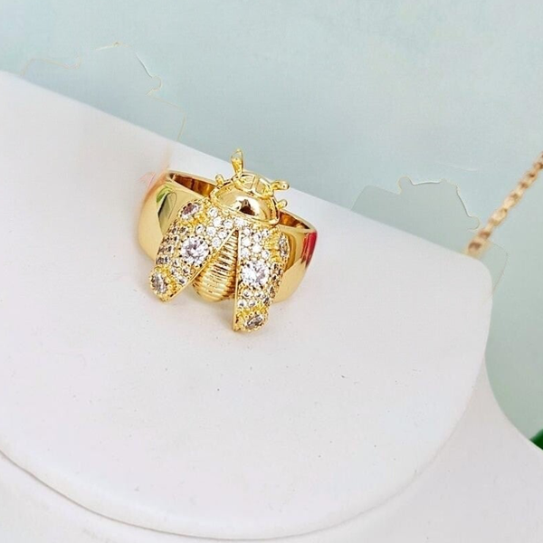 Anillo catarina dorado
