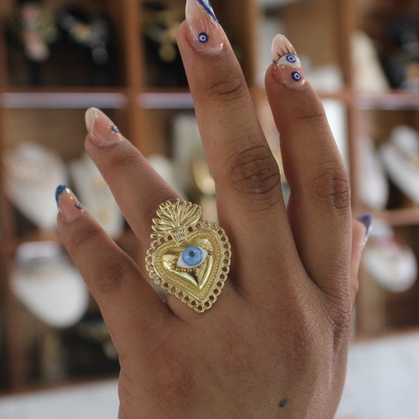 ANILLO SAGRADO OJO REAL