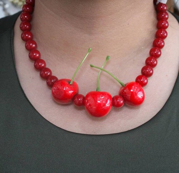 COLLAR CEREZAS REAL