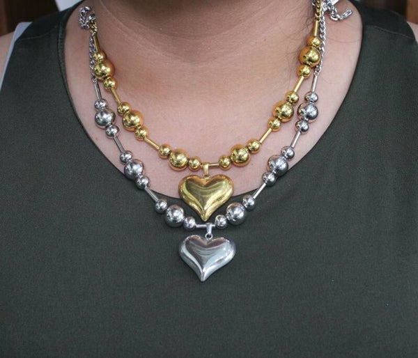COLLAR BALIN CORAZON (VIENE POR SEPARADO)