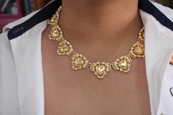 COLLAR MILAGRITOS PERLA