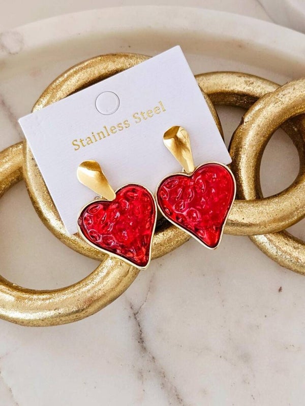 ARETE CORAZON GELATINA