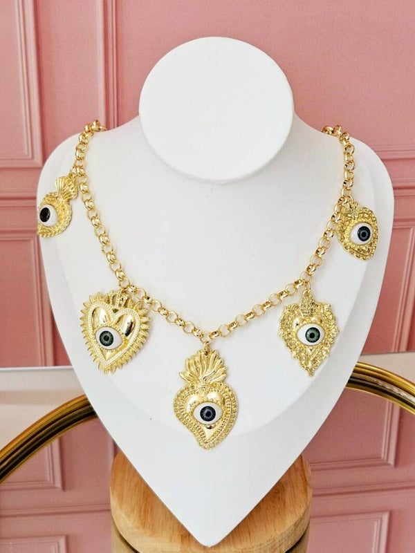 COLLAR MILAGROS OJO TURCO