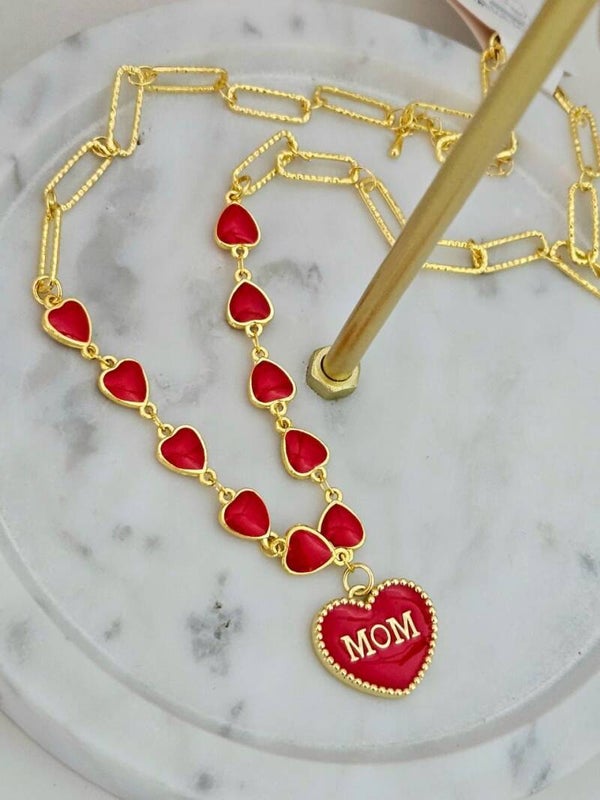 COLLAR MOM ROJO
