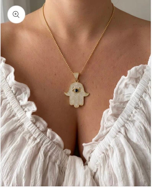 Collar maxi mano