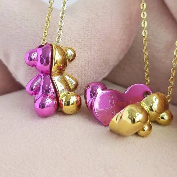 Collar tous rosa