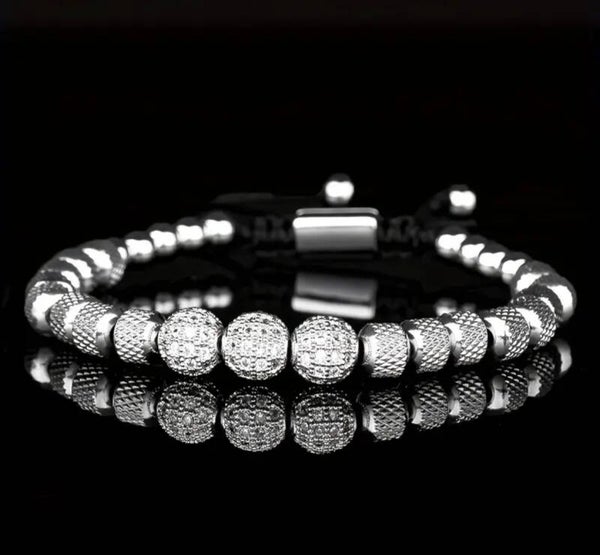 Pulsera deus plateado