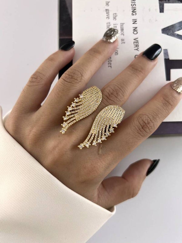 Anillo alas de ángel