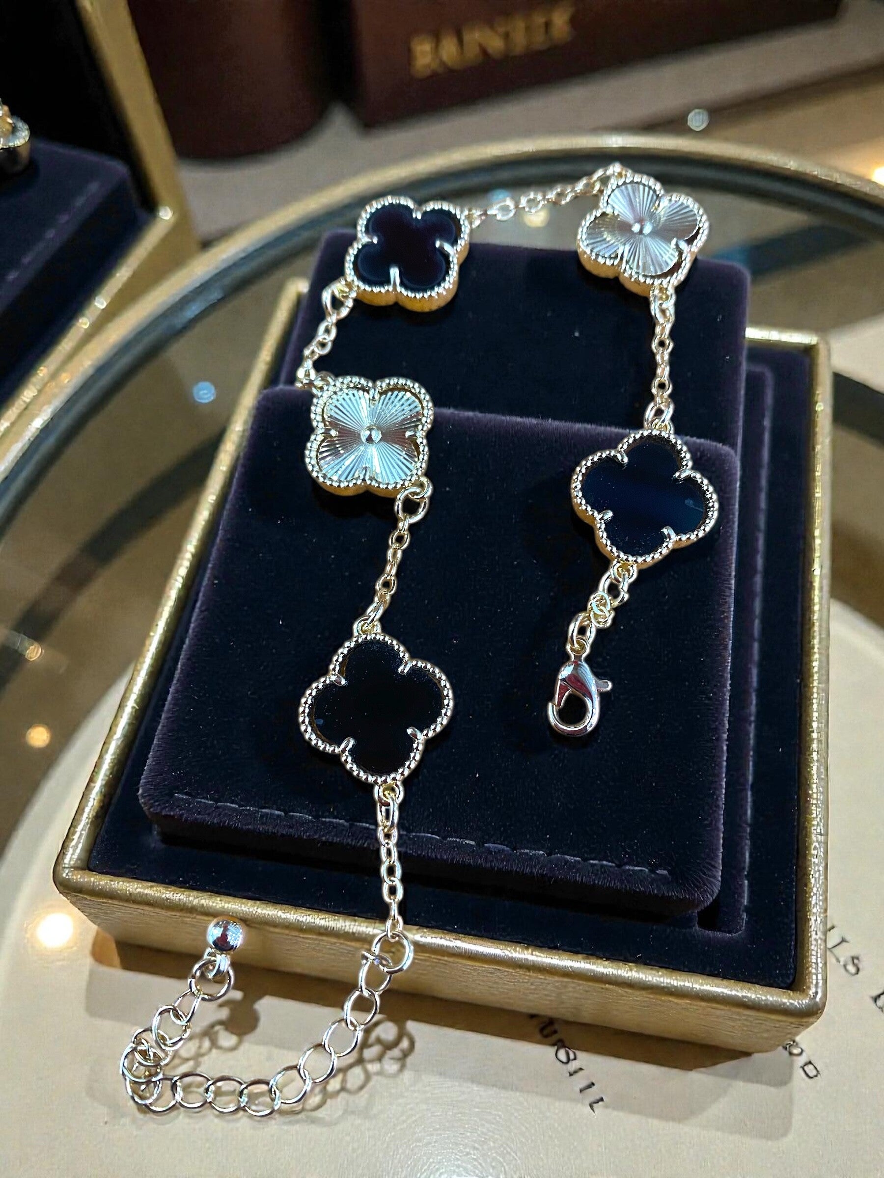 Pulsera van cleef negro