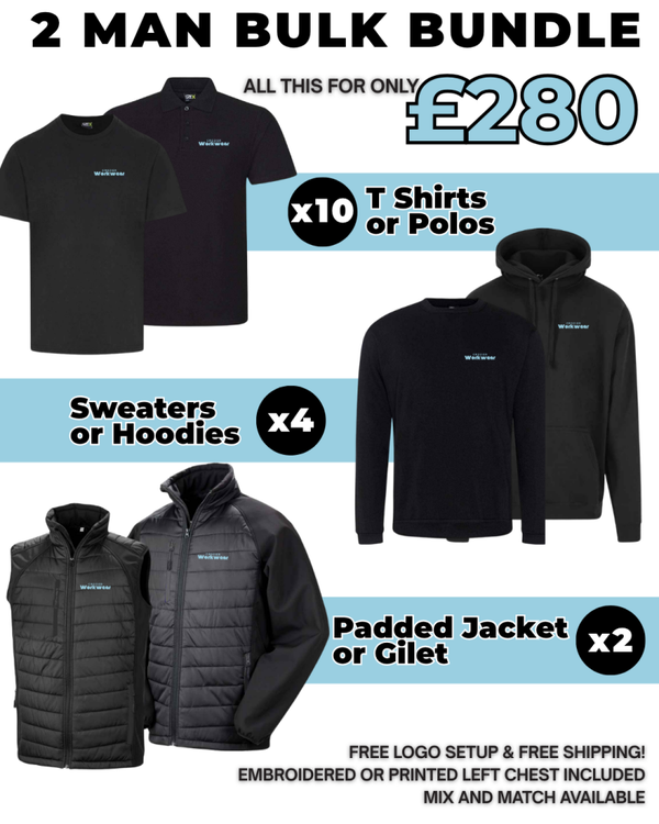 2-Man Bulk Workwear Package | 5-2-1 Starter Bundle