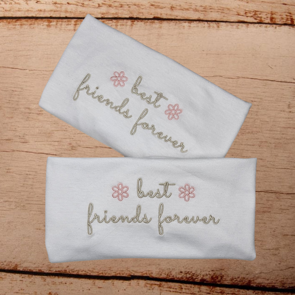 Best Friends Forever - Child Embroidered Sweater or Hoodie