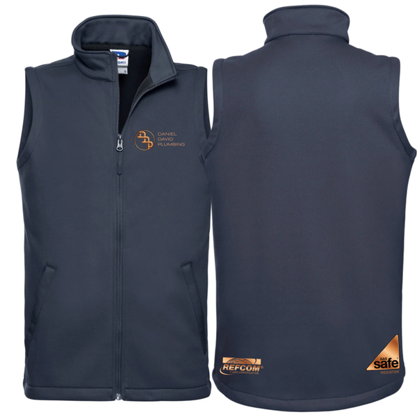 DANIEL DAVID PLUMBING - 041M NAVY GILET