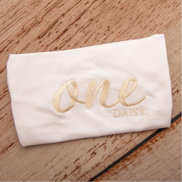 Birthday Age Script & Name - Child Personalised Embroidered Sweater or Hoodie