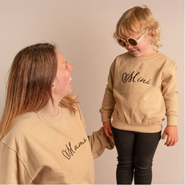 Mama - Adult Embroidered Sweater or Hoodie