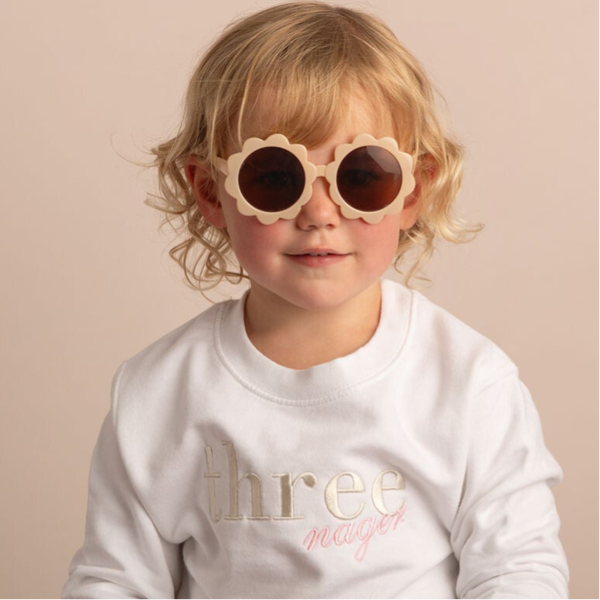 Three-nager - Child Embroidered Birthday Sweater or Hoodie