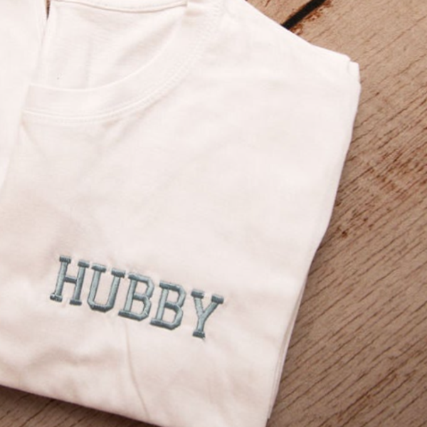 Hubby - Adult Embroidered T Shirt