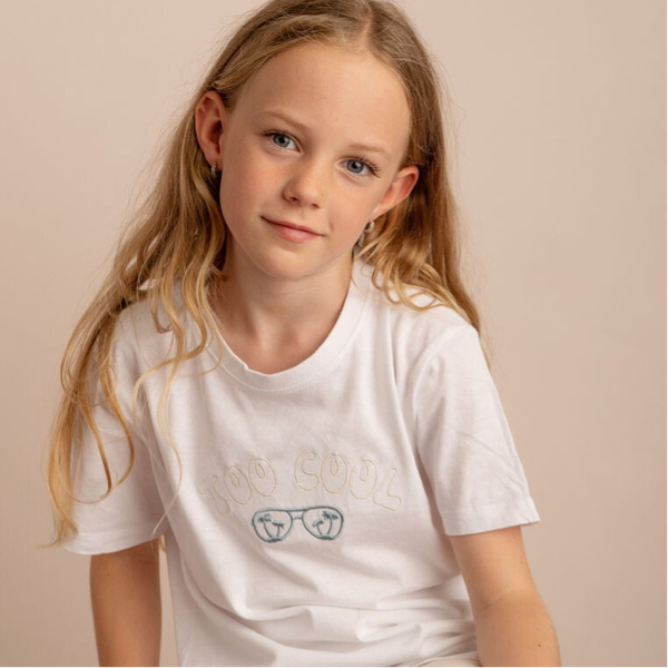 Too Cool Shades - Child Embroidered T Shirt