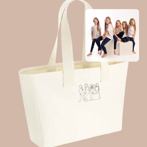 Photo Outline - Everyday Canvas Bag