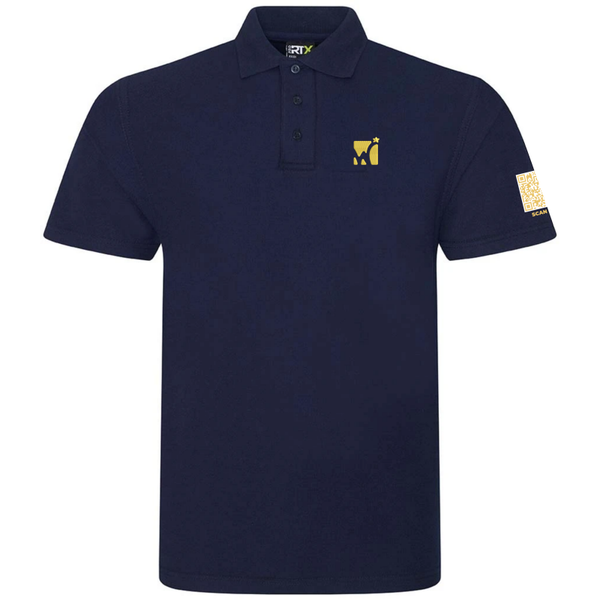 Wellspring Hub - Pro RTX Pro Piqué Polo Shirt RX101 - NAVY