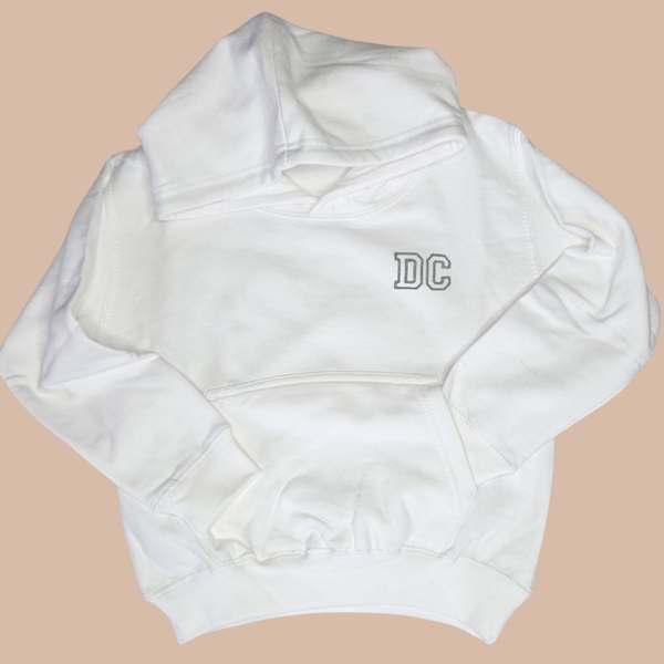 Small Initials (College) -  Child Embroidered Sweater or Hoodie