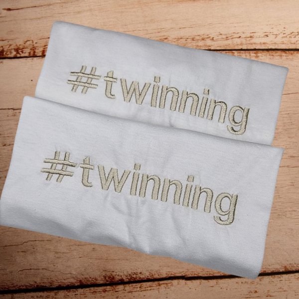 #twinning - Child Embroidered Sweater or Hoodie