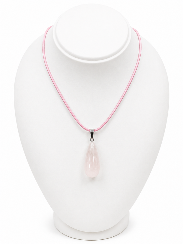 COLLIER QUARTZ ROSE
