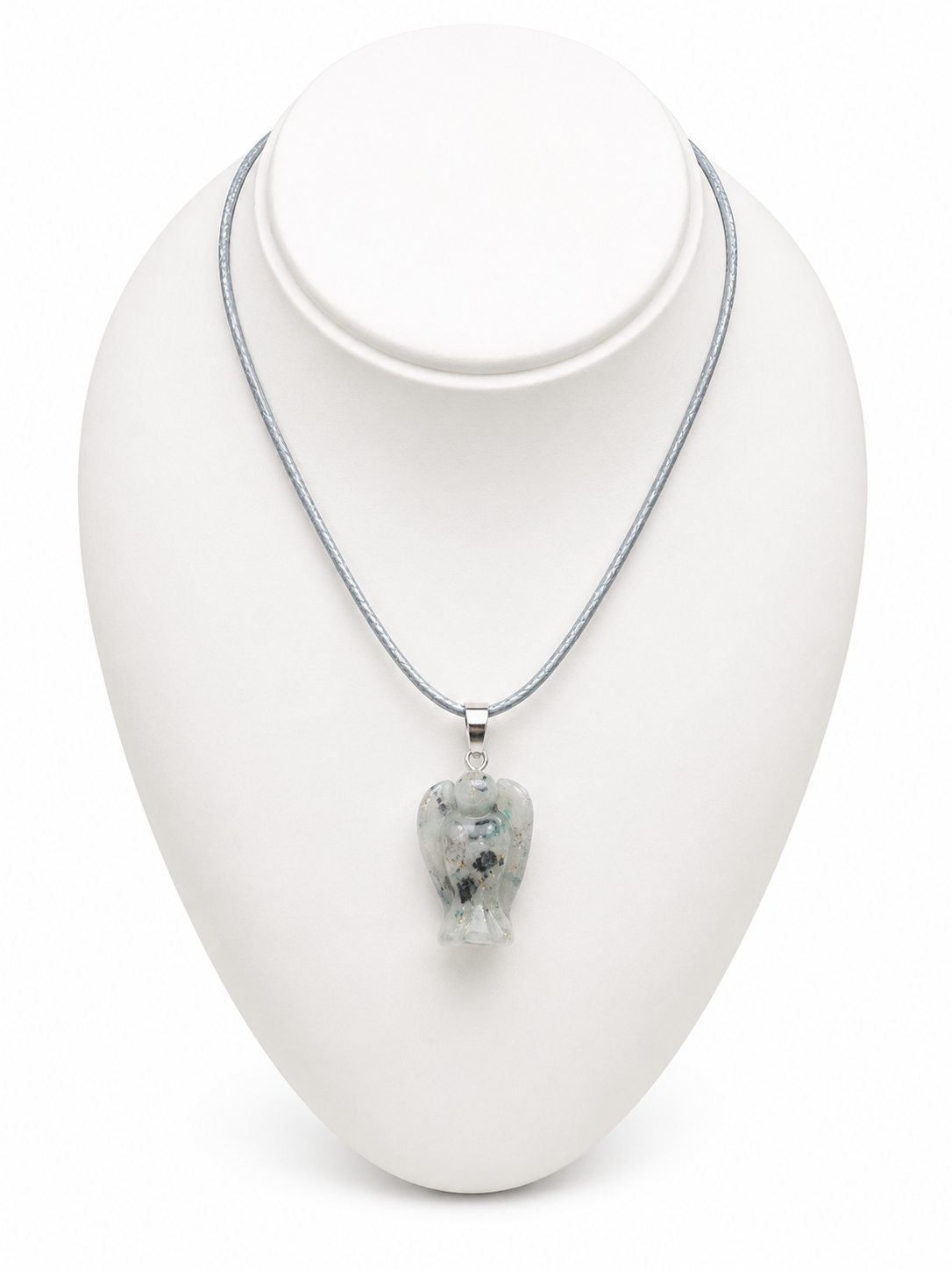 COLLIER ANGE PREHNITE EPIDOTE