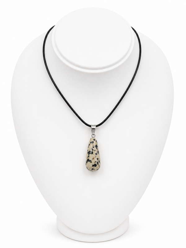 COLLIER JASPE DALMATIEN