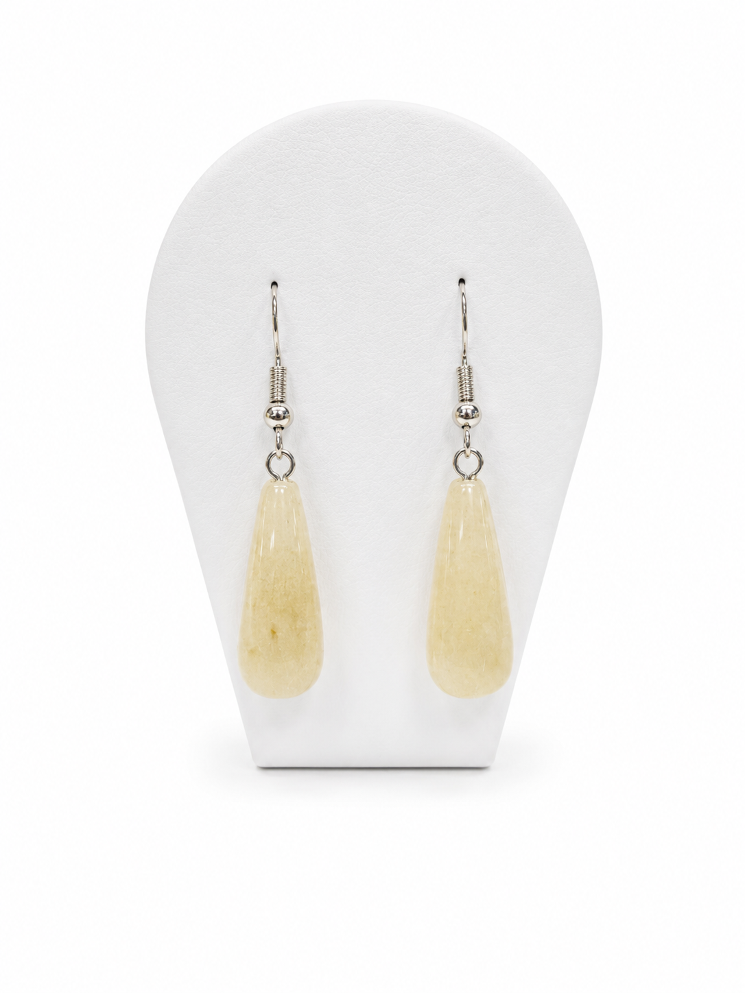BOUCLE D'OREILLE GOUTTE CITRINE