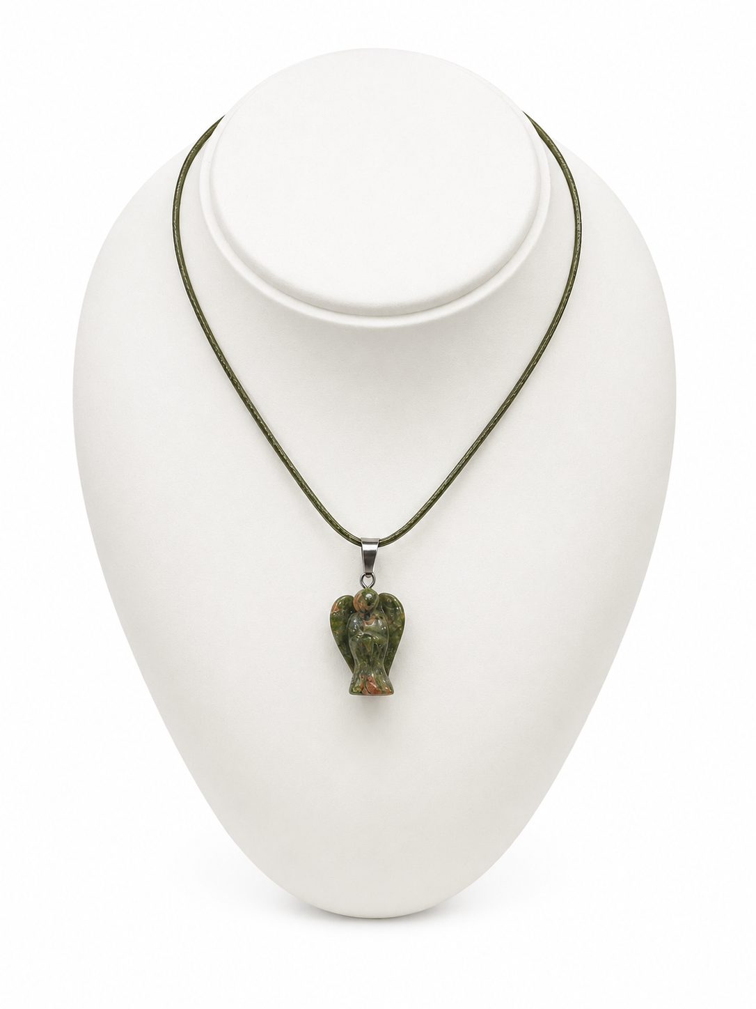 COLLIER ANGE UNAKITE
