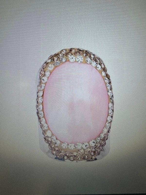 BAGUE ARGENTÉ OPALE ROSE
